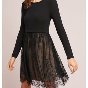 Anthropologie  Layered Lacework Dress M